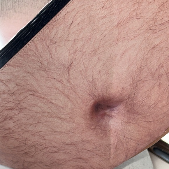 Fanny Pack Fun Dad bod Body bare beer belly Crossbody waist bag travel - Picture 4 of 10